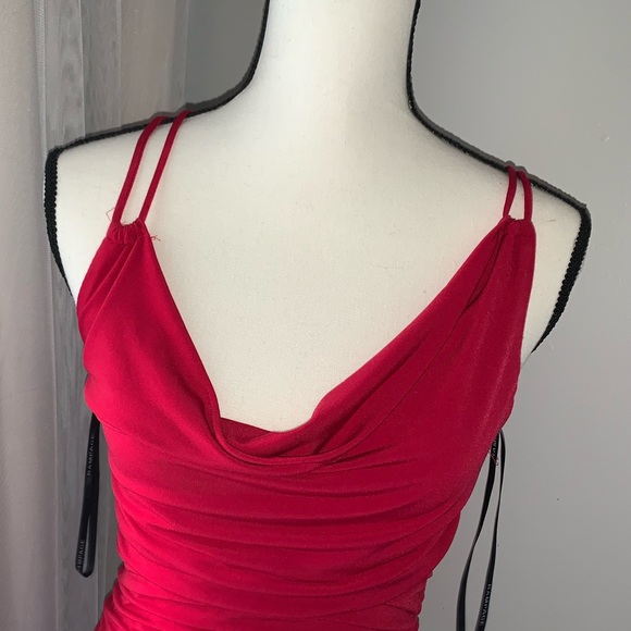 RAMPAGE RED SUMMER TOP SHIRT WOMEN’s size medium - Picture 7 of 7